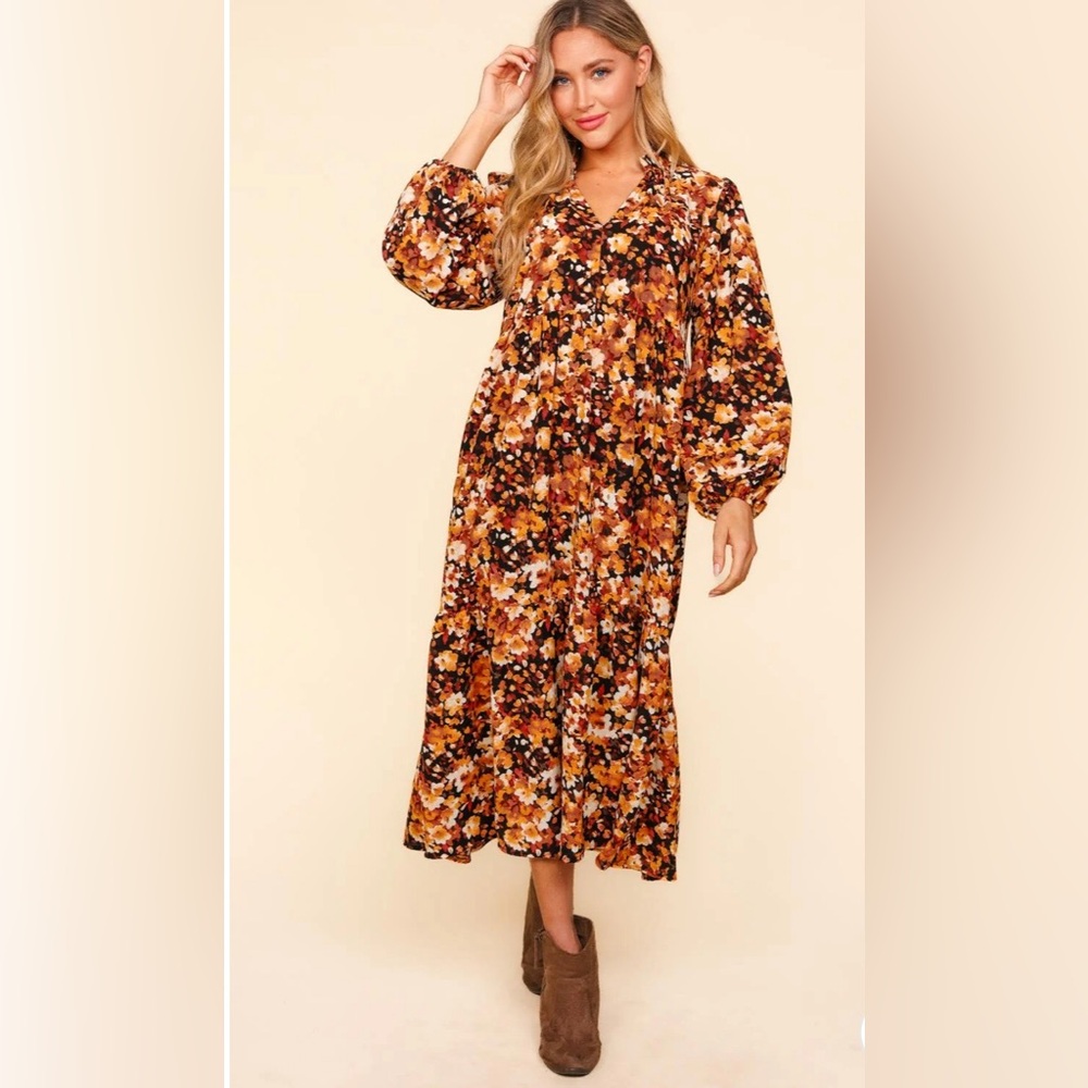 F52.  FLORAL MAXI DRESS